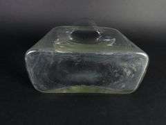 Glass Blenko Double Spout Water Carafe / Vase - See Description