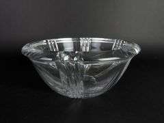 Mikasa "Boulevard" Lead Crystal Glass 8.5 inch Serving Bowl