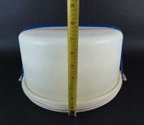 Vintage Tupperware Cake Carrier with Handle & 2 Tier Pie Holder