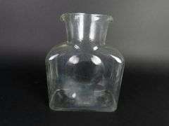 Glass Blenko Double Spout Water Carafe / Vase - See Description