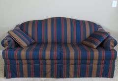 Striped Vintage 2 Cushion Sleeper Sofa