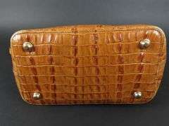 Light Brown Leather Brahmin Handbag with Dust Jacket