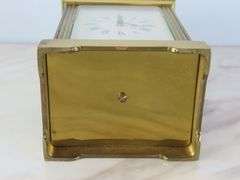 Vintage Mappin & Webb Ltd. Brass Clock - See Description