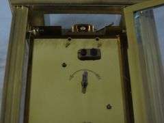 Vintage Mappin & Webb Ltd. Brass Clock - See Description
