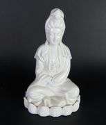 Beautiful Andrea by Sadek "Kwan Yin" Ceramic Figure
