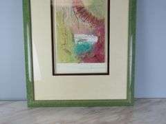 Original Framed Art by Dex Perne (?)