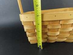 Woven Basket Utensil Caddy