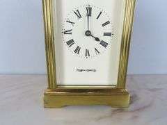 Vintage Mappin & Webb Ltd. Brass Clock - See Description