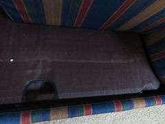Striped Vintage 2 Cushion Sleeper Sofa