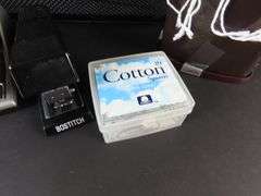 Collection of Office Supplies with Letter Organizers