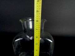 Glass Blenko Double Spout Water Carafe / Vase - See Description