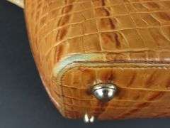 Light Brown Leather Brahmin Handbag with Dust Jacket