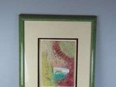 Original Framed Art by Dex Perne (?)