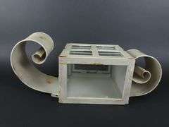 Lot of 2 Metal Decorative Wall Sconces with Flameless Candles