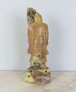 Vintage Carved Stone Statue of Shou Lau - See Description