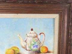 Framed Original Acrylic on Board Wall Hanging
