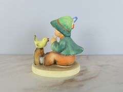 Small Vintage "Singing Lessons" Hummel Figure - TMK 3