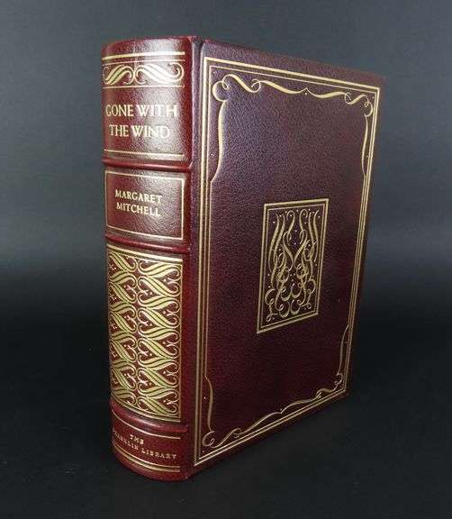 The Franklin Library "Gone with the Wind" by Margaret Mitchell Leather bound Book