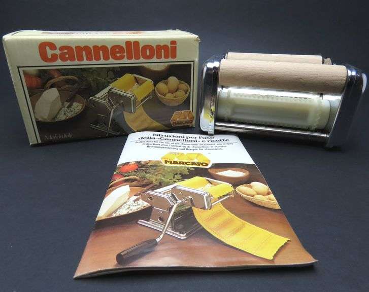 Vintage Marcato Cannelloni Pasta Maker Attachment - Made in Italy