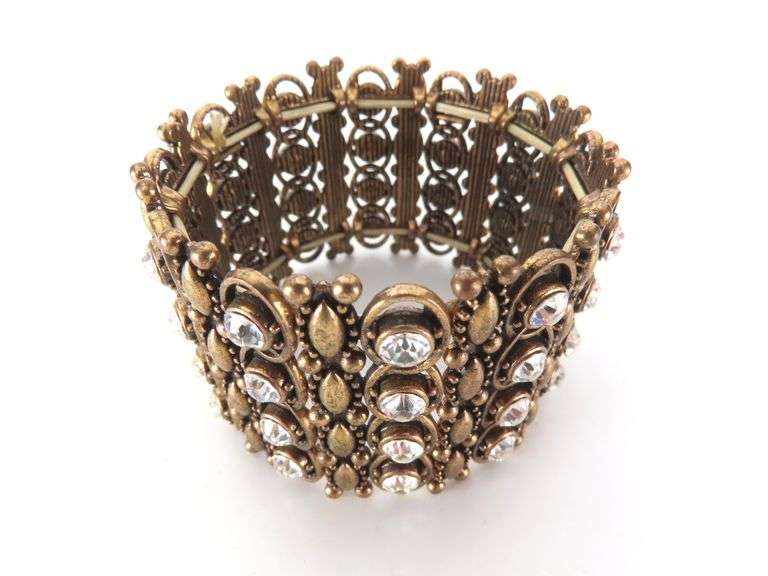 Stretch Bracelet with Rhinestones