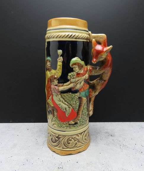 10" Musical Ceramic Beer Stein