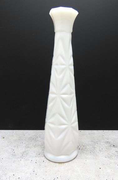Vintage Milk Glass Vase
