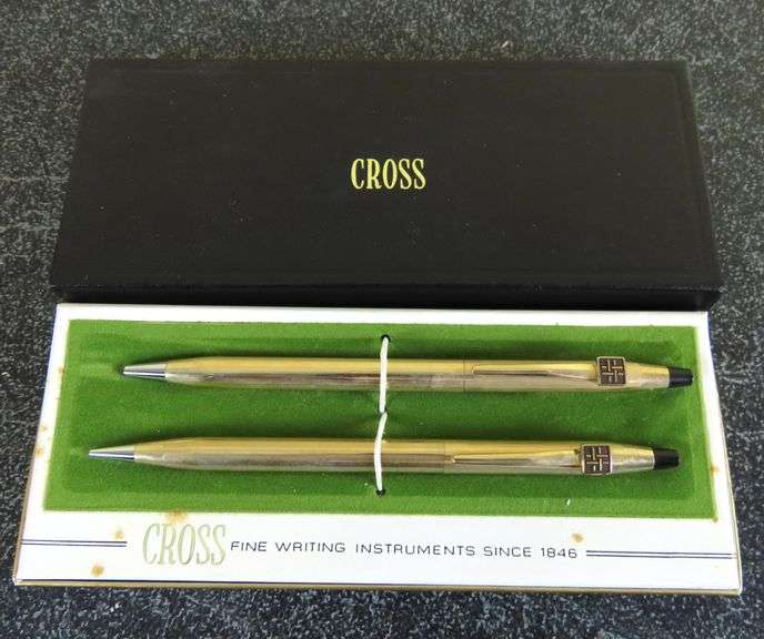 1/20th 12K Gold Filled Cross Pen and Pencil Set GC5 Auctions