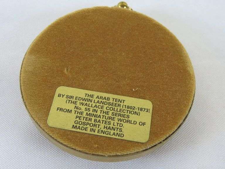 "The Arab Tent" by Sir Edwin Lanseer Small Equestrian Wall Hanging
