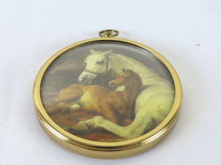 "The Arab Tent" by Sir Edwin Lanseer Small Equestrian Wall Hanging