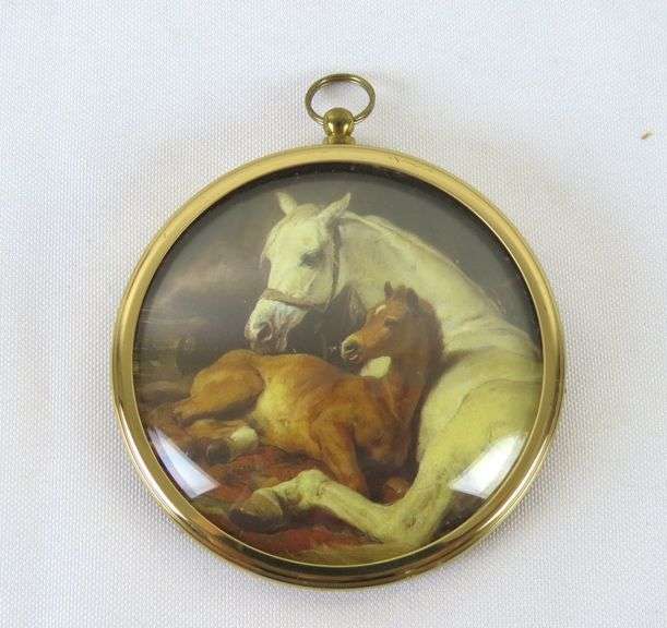 "The Arab Tent" by Sir Edwin Lanseer Small Equestrian Wall Hanging