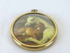 "The Arab Tent" by Sir Edwin Lanseer Small Equestrian Wall Hanging