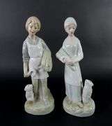 Pair of Vintage Ceramic Figures