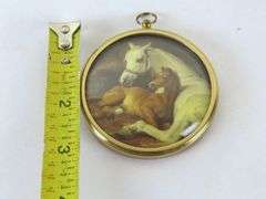 "The Arab Tent" by Sir Edwin Lanseer Small Equestrian Wall Hanging