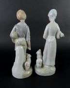 Pair of Vintage Ceramic Figures