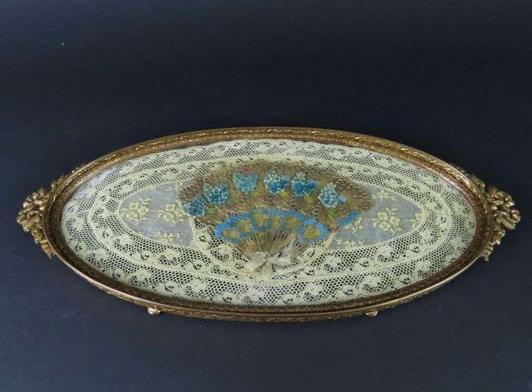 Artisan Lace Vanity Tray / Wall Hanging