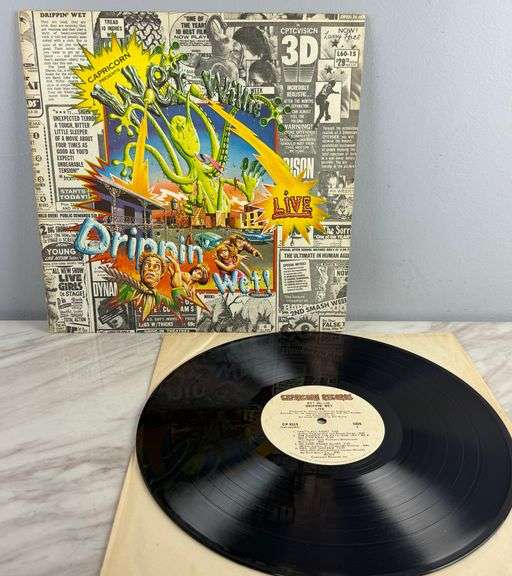 Wet Willie "Drippin' Wet Live" Capricorn Records