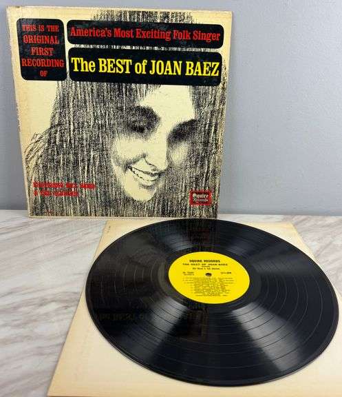 Joan Baez "The Best of Joan Baez" Squire Records