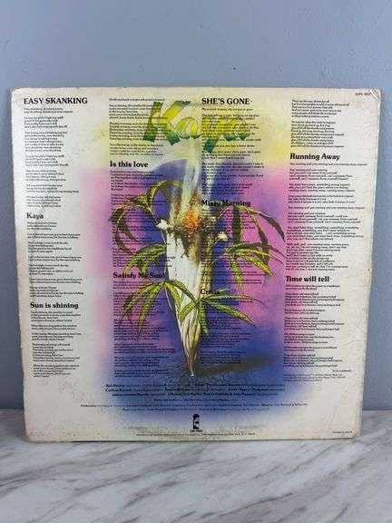Bob Markey & the Wailers "Kaya" Island Records
