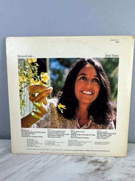 Joan Baez "Blessed Are" Vanguard Records