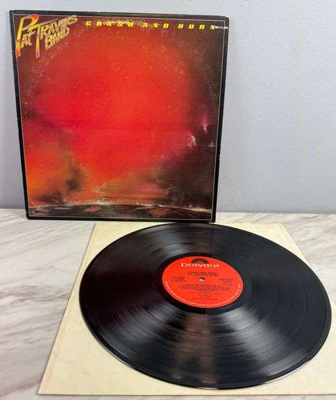 Pat Travers Band "Crash & Burn" Polydor Records