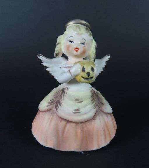 Vintage Porcelain Halloween Angel Figure