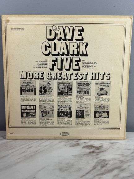 Dave Clark Five "More Greatest Hits" Epic Records