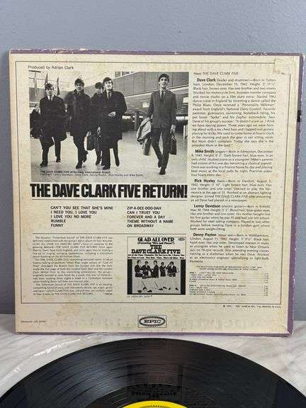 The Dave Clark Five "Return"  Epic Records
