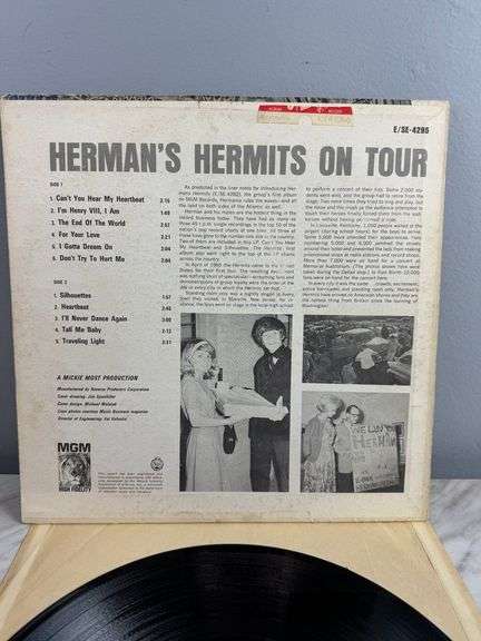 Herman's Hermits "On Tour" MGM Records