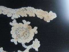 Stunning Framed Lace Wall Hanging
