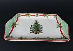 2009 Spode Christmas Tree Serving Dish - Made in England