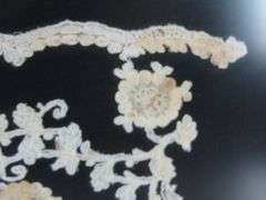 Stunning Framed Lace Wall Hanging