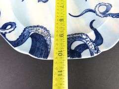 "From the Deep" Octopus Dinner Plate by Anthropologie