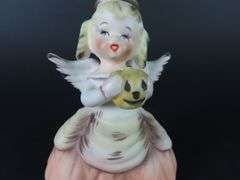 Vintage Porcelain Halloween Angel Figure