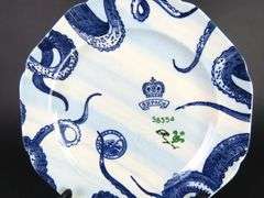 "From the Deep" Octopus Dinner Plate by Anthropologie